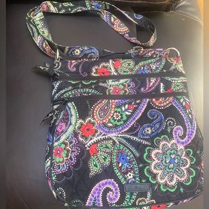 Vera Bradley paisley crossbody bag